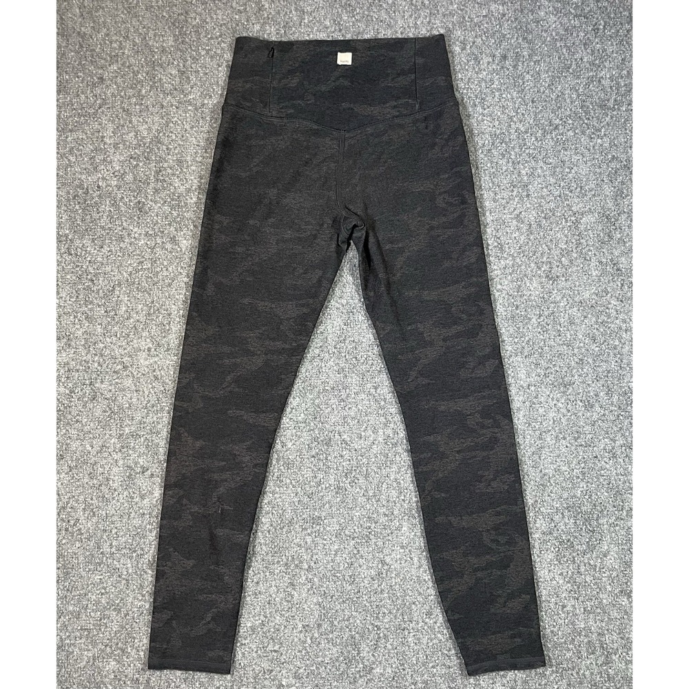 Vuori Clean Elevation Leggings Women's Small* Gray Camo High Rise Yoga Pants - Picture 2 of 8
